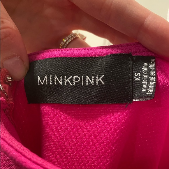MINKPINK Pink Halter Dress - Picture 4 of 5